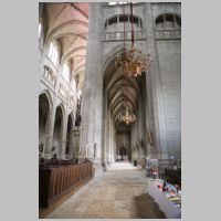 Cathédrale Sainte-Marie d'Auch, photo Poudou99, Wikipedia, nord.jpg